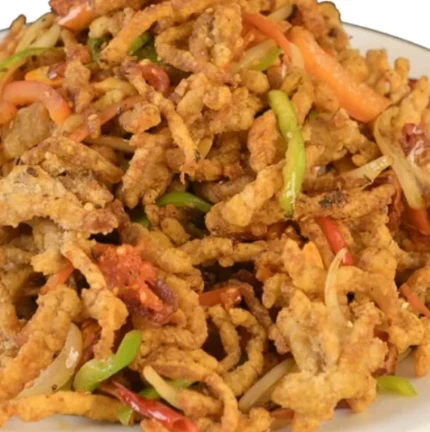 Свинина соломкой, острая, 350 г