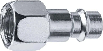 Фото для ЗУБР 1/4″F - рапид штуцер, переходник, Профессионал (64914-1/4)