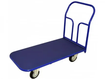 Фото для Тележка платформенная ТП-П 600 с резиновым покрытием (800х1200) (без колес)