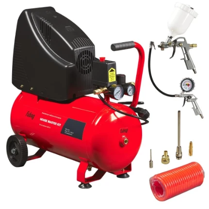 Фото для Компрессорный набор FUBAG House Master Kit безмасляный компрессор + 5 предметов