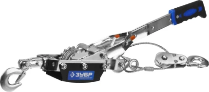 Фото для ЗУБР 4 т, 3 м, ручная рычажная лебедка, Профессионал (43105-4-K)
