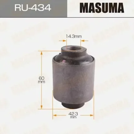 Фото для Сайлентблок «MASUMA» RU-434/NAB-E51S/ AAMKI1005 передний переднего рычага