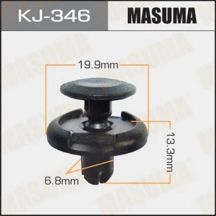 Фото для Клипса автомобильная (автокрепеж) MASUMA KJ346
