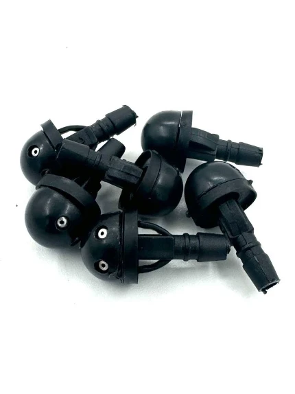 Фото для Форсунки омывателя круглые 2 отверстия на защёлке