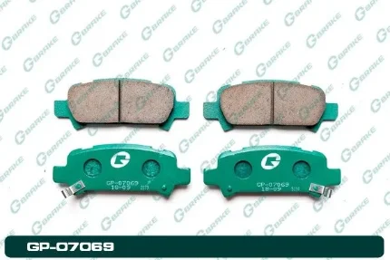 Фото для Колодки тормозные дисковые G-BRAKE GP07069/PF7415