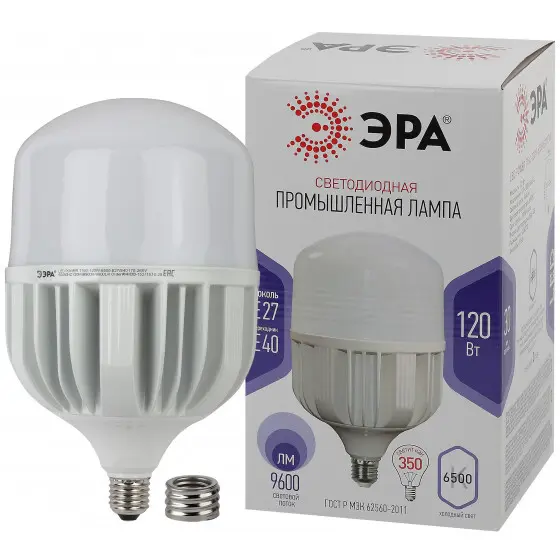 Лампа ЭРА LED POWER T160-120W-6500-E27/E40 \