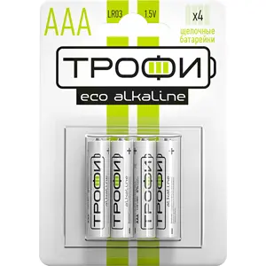 Батарейки Трофи LR03-4BL ENERGY Alkaline (40/960/37440)