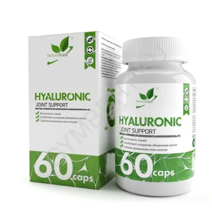 Фото для Natural Supp Hyaluronic Joint Support 60 капс, шт, арт. 2604010