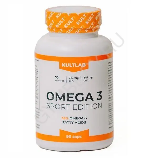 Kultlab Omega 3 + Vitamin Е, 90 капс (Капсулы), арт. 0107028