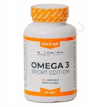 Фото для Kultlab Omega 3 + Vitamin Е, 90 капс (Капсулы), арт. 0107028