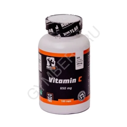 Фото для Kultlab Vitamin C 650 мг, 100 капс (Капсулы)