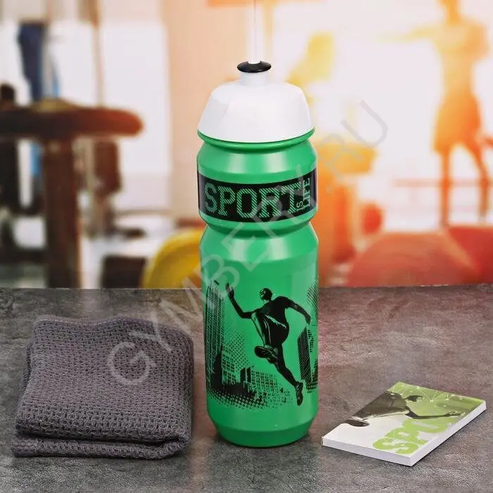 Набор «Sport is life»: бутылка для воды 800 мл, полотенце 30 см х 30 см, блокнот 2588944