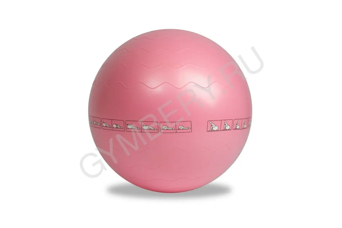 FT Мяч гимнастический 65 см розовый, арт. IRBL17106-P, , шт
