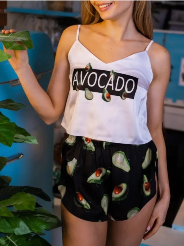 Пижама женская Авокадо