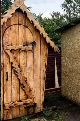 Дачный туалет. Хозяйственные постройки