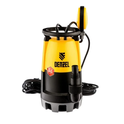 Фото для Насос дренажный 600Вт, напор 7м, 13000л/ч, DP-600S - DENZEL