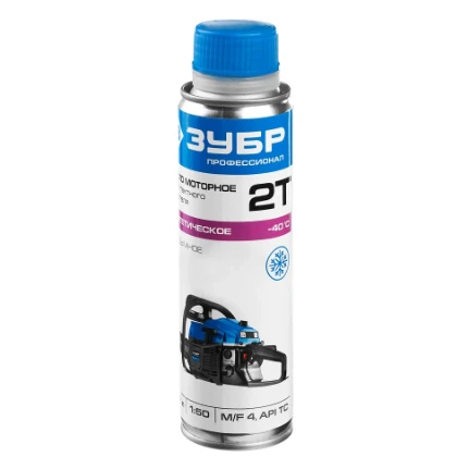 Фото для Масло для двухтактных двигателей 0,2л, п/синтетика (-40С) - Зубр "ПРЕМИУМ"