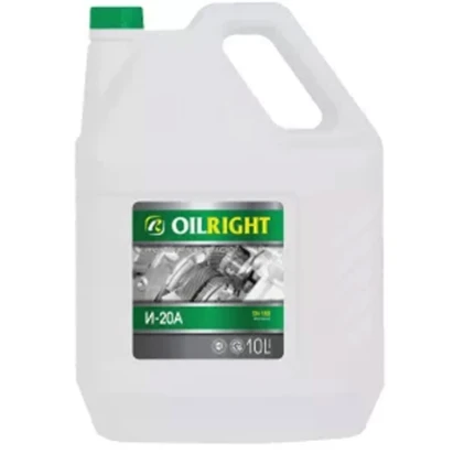 Фото для Масло индустриальное И-20А 10л, - OILRIGHT