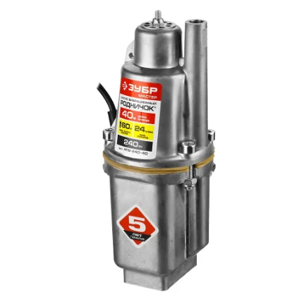 Фото для Насос погружной "Родничок" шнур 40м, 1440 л/ч, напор 60м, 240Вт, верх. забор - Зубр МАСТЕР