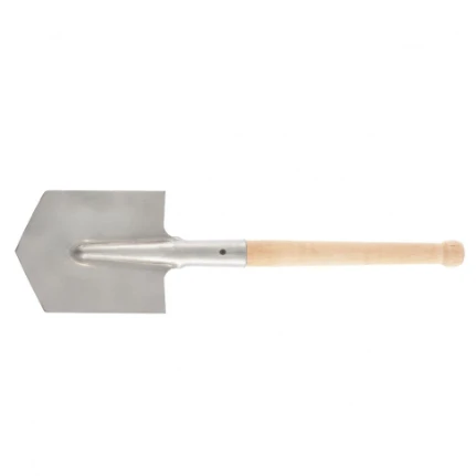 Фото для Лопата саперная 153 х 180 х 585мм, деревянный черенок, нерж.сталь - Сибртех