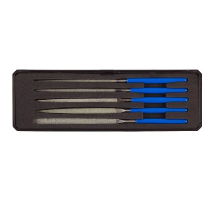 Фото для Надфили алмазные 5шт (140х75мм) Р 140 в пластик боксе - Зубр