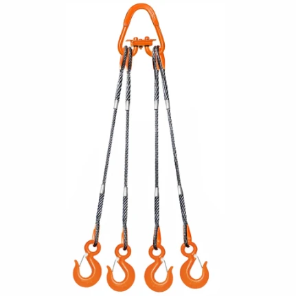 Фото для Стропа 4СК- 3,2т (L = 2,5м) звено РТ-3 с кч din 1,5т (опрессовка) - Magnus Profi