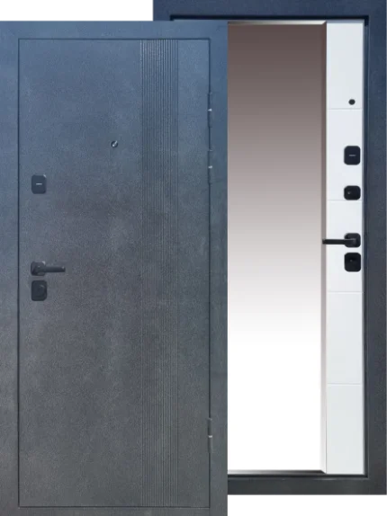 Фото для Входные двери ТИТАН Т-131 (ЗЕРКАЛО)