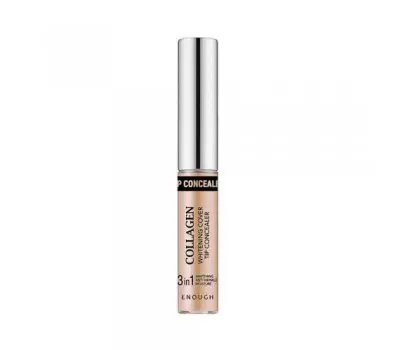 Enough Collagen Whitening Cover Tip Concealer Консилер с коллагеном, 6.5 мл