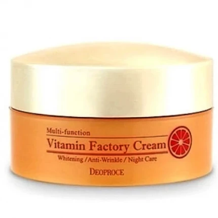 Фото для Крем для лица ночной витаминный, Deoproce Seabuckthorn Vitamin Factory Cream