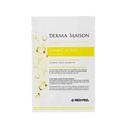 Фото для Тканевая маска с витаминным комплексом MEDI-PEEL Derma Maison Toning Active Facial Mask