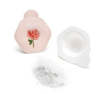 Энзимная пудра для сияния кожи с розовой водой JMsolution Glow Luminious Flower Firming Powder Cleanser Rose — 1 шт. по 0,35 гр
