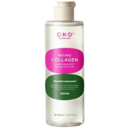 Фото для Укрепляющий липосомный тоник с ретиналем CKD Retino Collagen Small Molecule 300 Collagen Skin Toner