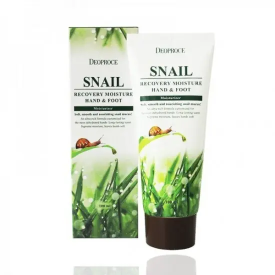 DEOPROCE Snail Recovery Moisture Hand Foot