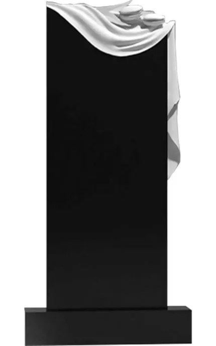 Фото для Гранитные памятники вертикальные резные черные ВАР-231 (премиум-класс)