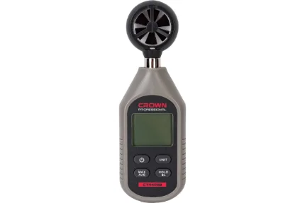 Измеритель анемометр-термометр скорости потока возд. // CROWN