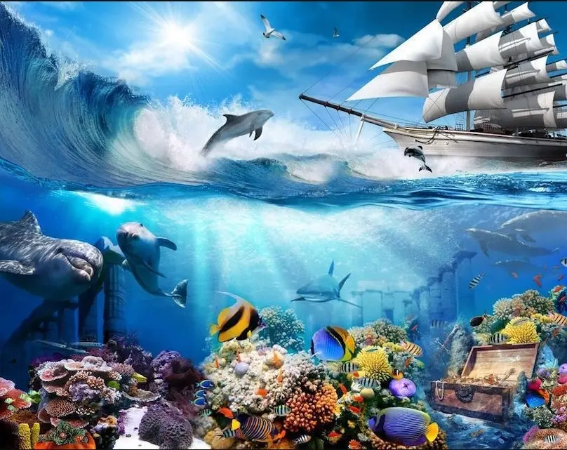 Фреска STEINBAU AMUR "Подводный мир"