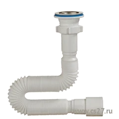 Фото для А-3013 Гибкая труба с выпуском 1 1/2" х 40/50, L - 1250 мм (50 шт) аналог G116