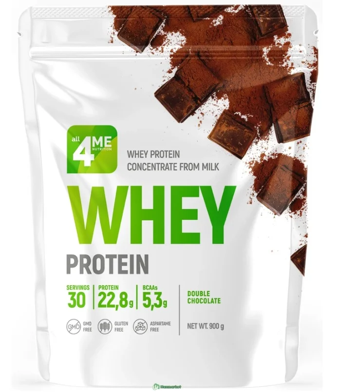 Протеин 4ME NUTRITION Regular сывороточный 900г. Двойной шоколад