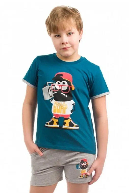 Костюм для мальчиков Baby Style (футболка+шорты) р 92-134