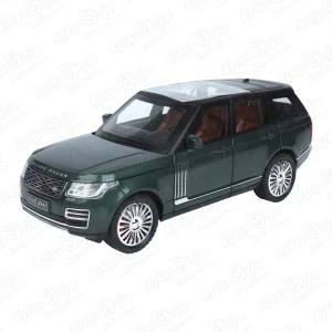 Фото для Модель авто Lanson Toys Range Rover зеленая 1:24 20см с 7лет