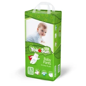 Фото для Подгузники-трусики YokoSun Eco L 9-14кг 44шт