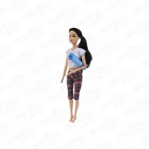 Кукла Lanson Toys Гимнастка-модница с аксессуарами