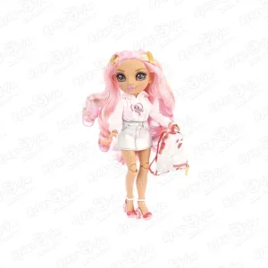 Фото для Кукла Rainbow High Junior Киа Харт с розовыми волосами и аксессуарами