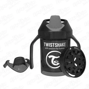 Фото для Поильник TWISTSHAKE MINI CUP черный 230мл с 4мес