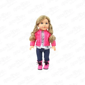 Кукла Dream Hearts в розовой куртке и сапожках 45см