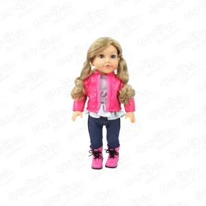 Фото для Кукла Dream Hearts в розовой куртке и сапожках 45см