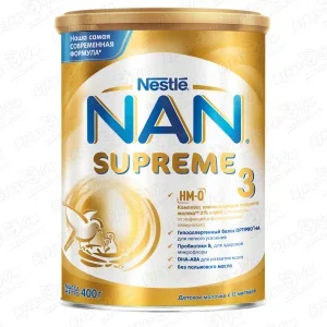 Фото для Молочко Nestle NAN SUPREME 3 400г с 12мес БЗМЖ