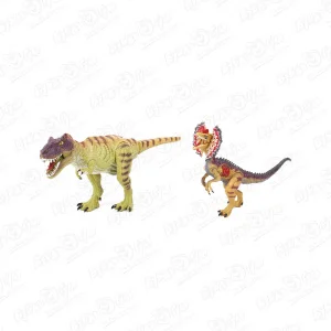 Набор подвижных фигурок динозавр световые звуковые эффекты с 3лет