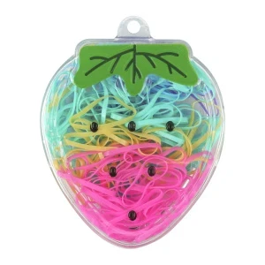 Фото для Резинки силиконовые маленькие разноцветные в ягоде