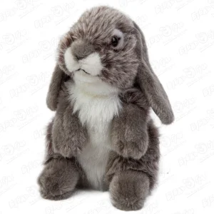 Игрушка мягкая Lanson Toys серый кролик 18см с 3лет